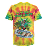 Tie-Dye Skeleton Surfing Lithuania Rugby Jersey It’s 5 O’Clock Somewhere - Wonder Print Shop