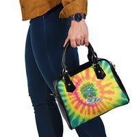 Tie-Dye Skeleton Surfing Lithuania Shoulder Handbag It’s 5 O’Clock Somewhere - Wonder Print Shop