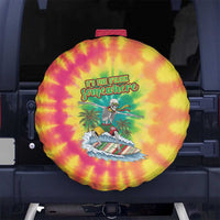 Tie-Dye Skeleton Surfing Lithuania Spare Tire Cover It’s 5 O’Clock Somewhere - Wonder Print Shop