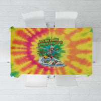 Tie-Dye Skeleton Surfing Lithuania Tablecloth It’s 5 O’Clock Somewhere - Wonder Print Shop