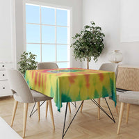 Tie-Dye Skeleton Surfing Lithuania Tablecloth It’s 5 O’Clock Somewhere - Wonder Print Shop