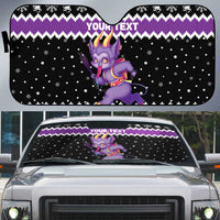 Personalized German Krampus Christmas Auto Sun Shade German Christmas Legend - Wonder Print Shop
