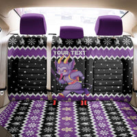 Personalized German Krampus Christmas Back Car Seat Cover German Christmas Legend - Wonder Print Shop
