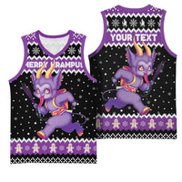 Personalized German Krampus Christmas Basketball Jersey German Christmas Legend - Wonder Print Shop