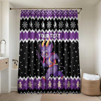 Personalized German Krampus Christmas Bathroom Set German Christmas Legend - Wonder Print Shop