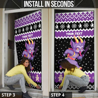 Personalized German Krampus Christmas Door Cover German Christmas Legend - Wonder Print Shop