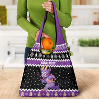 Personalized German Krampus Christmas Grocery Bag German Christmas Legend - Wonder Print Shop