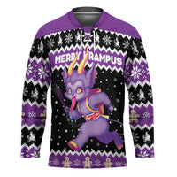 Personalized German Krampus Christmas Hockey Jersey German Christmas Legend - Wonder Print Shop
