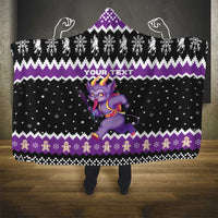 Personalized German Krampus Christmas Hooded Blanket German Christmas Legend - Wonder Print Shop