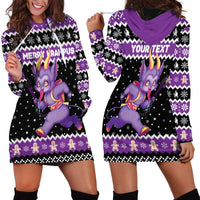 Personalized German Krampus Christmas Hoodie Dress German Christmas Legend - Wonder Print Shop