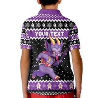 Personalized German Krampus Christmas Kid Polo Shirt German Christmas Legend - Wonder Print Shop