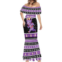 Personalized German Krampus Christmas Mermaid Dress German Christmas Legend - Wonder Print Shop