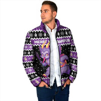 Personalized German Krampus Christmas Padded Jacket German Christmas Legend - Wonder Print Shop