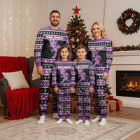 Personalized German Krampus Christmas Pajama Set German Christmas Legend - Wonder Print Shop