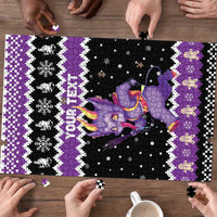 Personalized German Krampus Christmas Puzzle German Christmas Legend - Wonder Print Shop