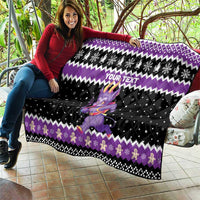 Personalized German Krampus Christmas Quilt German Christmas Legend - Wonder Print Shop