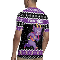 Personalized German Krampus Christmas Rugby Jersey German Christmas Legend - Wonder Print Shop