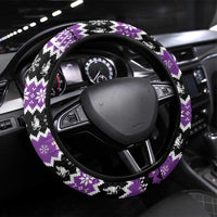 German Krampus Christmas Steering Wheel Cover German Christmas Legend - Wonder Print Shop