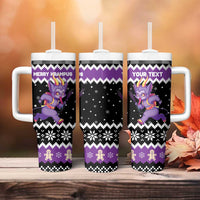 Personalized German Krampus Christmas Tumbler With Handle German Christmas Legend - Wonder Print Shop
