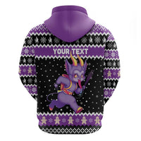 Personalized German Krampus Christmas Zip Hoodie German Christmas Legend - Wonder Print Shop