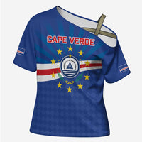 Cape Verde Football 2026 Cross Shoulder Shirt Historic First World Cup Appearance - Wonder Print Shop
