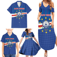 Cape Verde Football 2026 Family Matching Summer Maxi Dress and Hawaiian Shirt Historic First World Cup Appearance - Wonder Print Shop