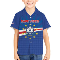 Cape Verde Football 2026 Family Matching Tank Maxi Dress and Hawaiian Shirt Historic First World Cup Appearance - Wonder Print Shop