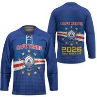 Cape Verde Football 2026 Hockey Jersey Historic First World Cup Appearance - Wonder Print Shop