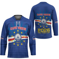 Cape Verde Football 2026 Hockey Jersey Historic First World Cup Appearance - Wonder Print Shop
