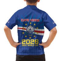 Cape Verde Football 2026 Kid Hawaiian Shirt Historic First World Cup Appearance - Wonder Print Shop