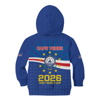 Cape Verde Football 2026 Kid Hoodie Historic First World Cup Appearance - Wonder Print Shop