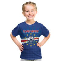 Cape Verde Football 2026 Kid T Shirt Historic First World Cup Appearance - Wonder Print Shop