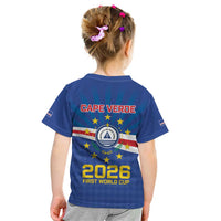 Cape Verde Football 2026 Kid T Shirt Historic First World Cup Appearance - Wonder Print Shop