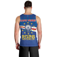 Cape Verde Football 2026 Men Tank Top Historic First World Cup Appearance - Wonder Print Shop