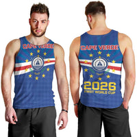 Cape Verde Football 2026 Men Tank Top Historic First World Cup Appearance - Wonder Print Shop