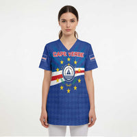 Cape Verde Football 2026 Scrub Top Historic First World Cup Appearance - Wonder Print Shop