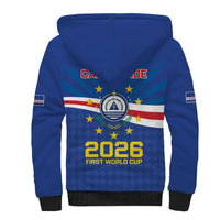 Cape Verde Football 2026 Sherpa Hoodie Historic First World Cup Appearance - Wonder Print Shop