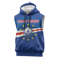Cape Verde Football 2026 Sleeveless Hoodie Historic First World Cup Appearance - Wonder Print Shop