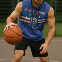 Cape Verde Football 2026 Sleeveless Hoodie Historic First World Cup Appearance - Wonder Print Shop