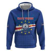 Cape Verde Football 2026 Zip Hoodie Historic First World Cup Appearance - Wonder Print Shop