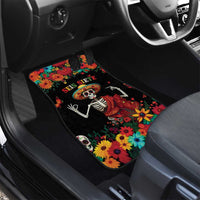 Seis Siete Dia de los Muertos Car Mats Mexican Funny 67 Calaca Skeleton Sombrero - Wonder Print Shop