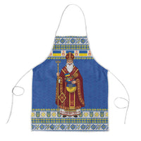 Ukraine Christmas Apron Saint Nicholas Vyshyvanka Style - Wonder Print Shop