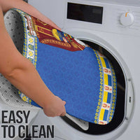 Ukraine Christmas Bathroom Set Saint Nicholas Vyshyvanka Style - Wonder Print Shop