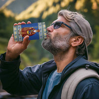 Ukraine Christmas 4 in 1 Can Cooler Tumbler Saint Nicholas Vyshyvanka Style - Wonder Print Shop