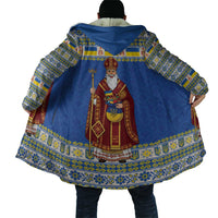 Ukraine Christmas Cloak Saint Nicholas Vyshyvanka Style - Wonder Print Shop