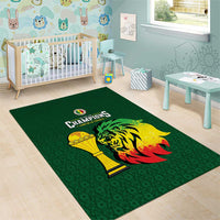 Senegal Football Champions Area Rug Lions of Teranga Rise