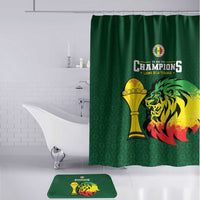Senegal Football Champions Bathroom Set Lions of Teranga Rise