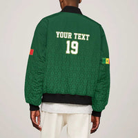 Senegal Football Champions Custom Bomber Jacket Lions of Teranga Rise