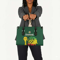 Senegal Football Champions Leather Bag Lions of Teranga Rise
