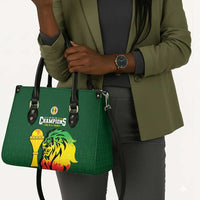 Senegal Football Champions Leather Bag Lions of Teranga Rise